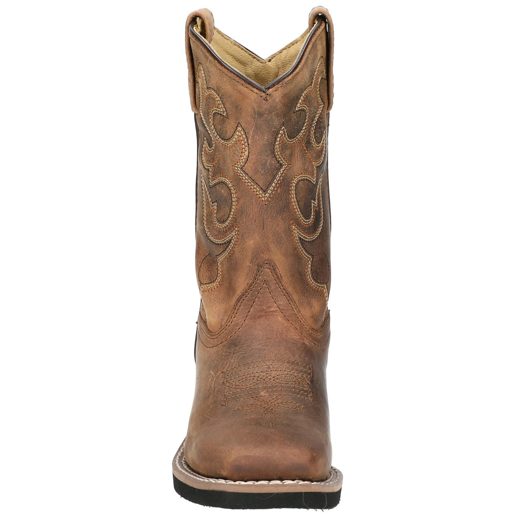 Kids Pueblo Leather 10.5M color Dark Crazy Horse,Dark Crazy Horse,10.5 M US Little Kid