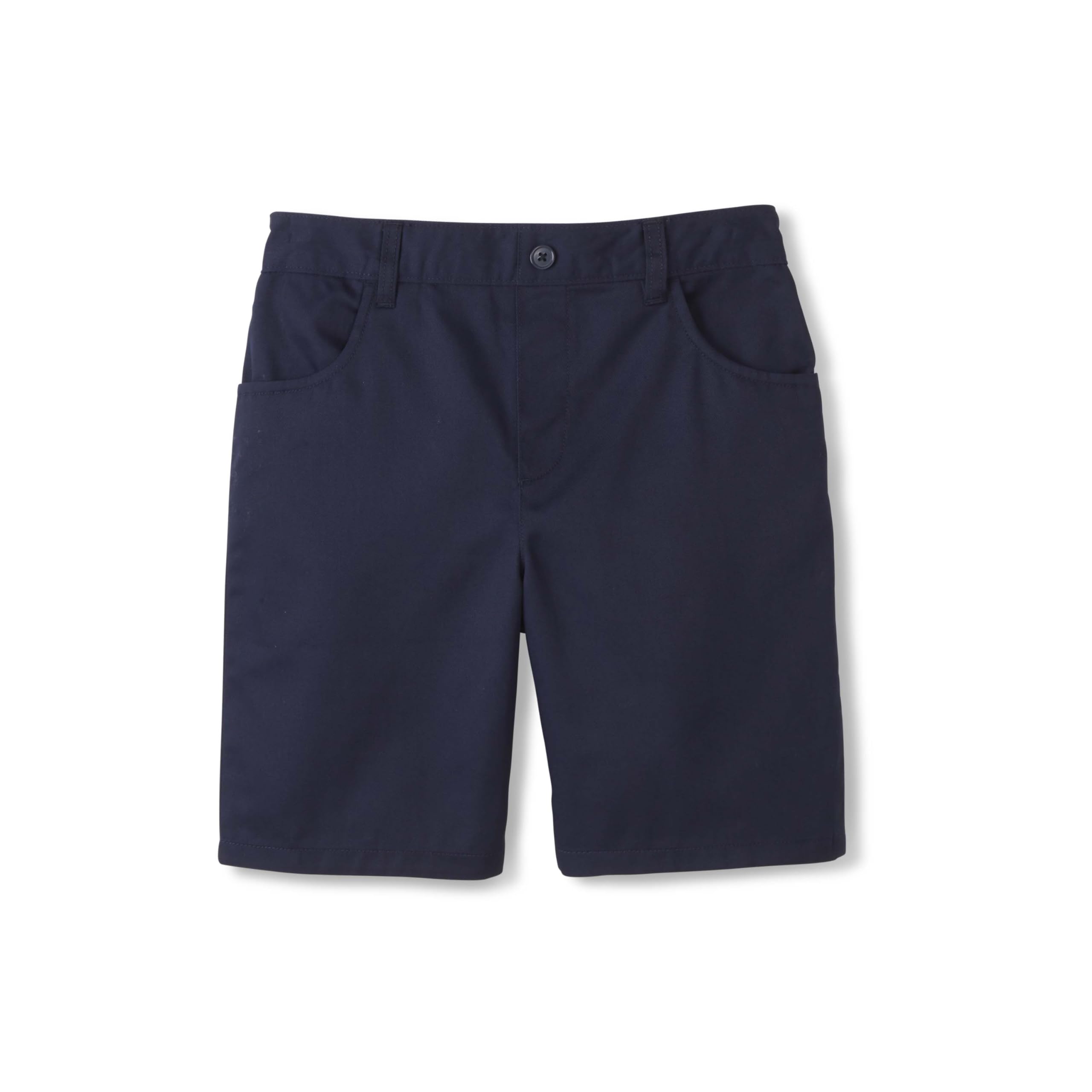 French Toast Big Girls Pull-On Short, Navy, 12