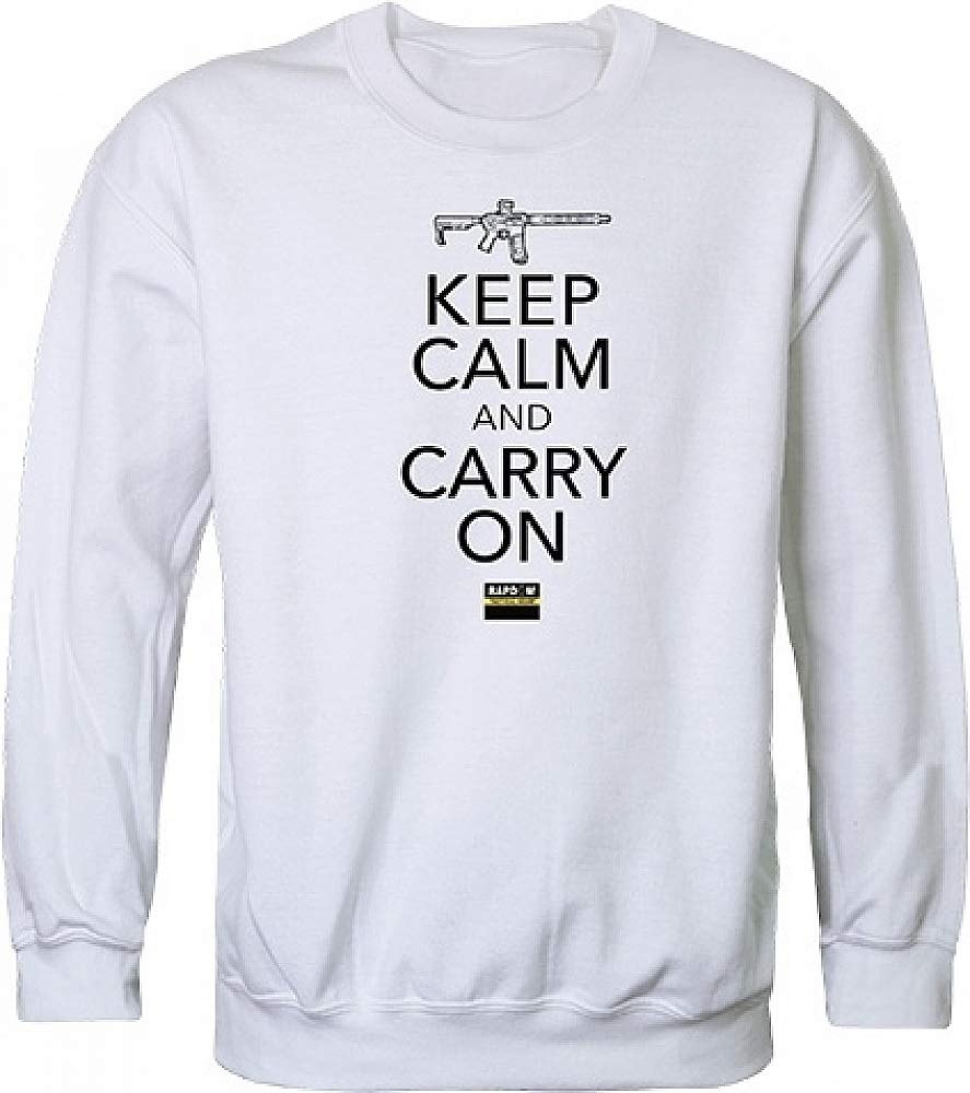 Graphic Crewneck, Carry On, White, XL