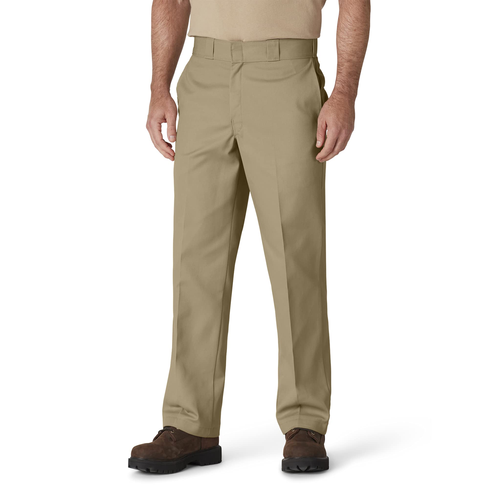 Dickies Men's Original 874 Work Pant, Khaki, 42W x 28L