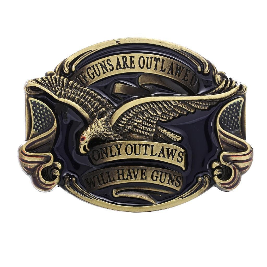 Myaddiction MenS Vintage Style Eagle Belt Buckle Western Cowboy Jeans Accessories | Clothing, Shoes & Accessories 3.15 x 2.44 inch.