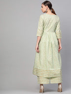 Idalia Women'S Cotton Floral Regular Kurti