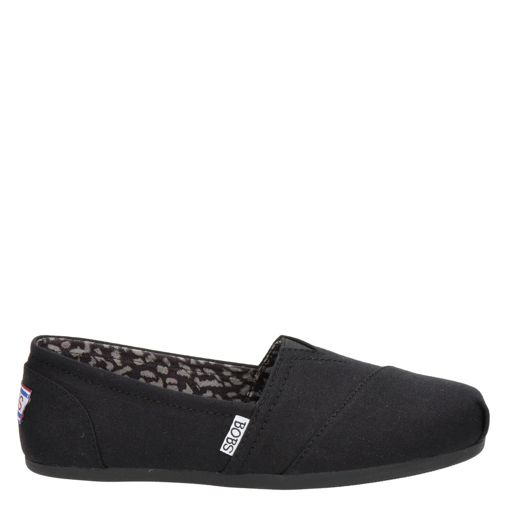 Skechers Women's Plush-Peace and Love Ballet Flat, Black, 8.5