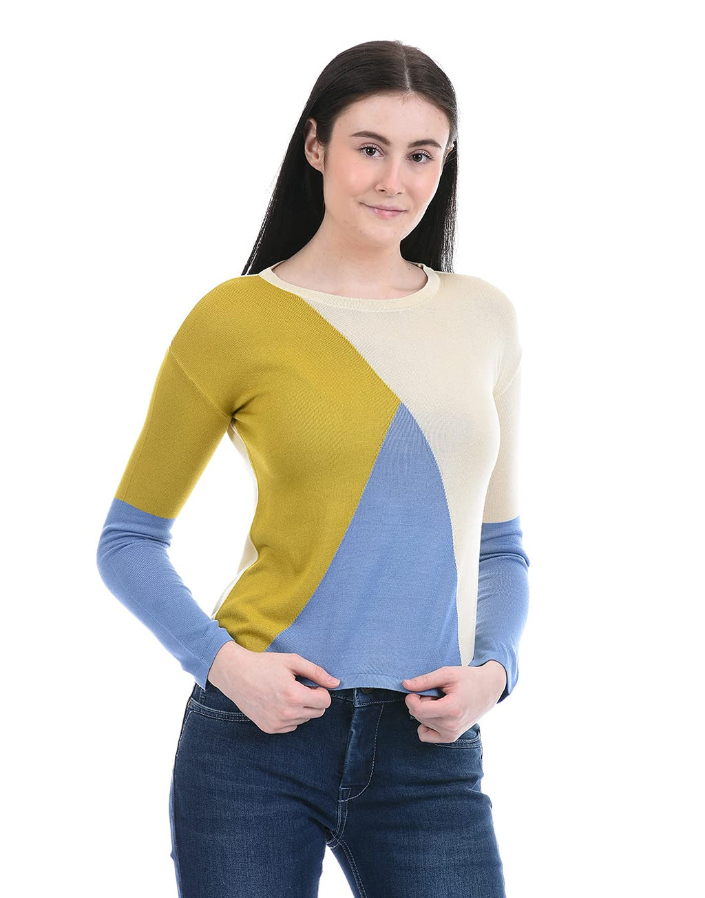 Pepe Jeans WomenS Cotton Pullover (Pl701708- Multi_M)