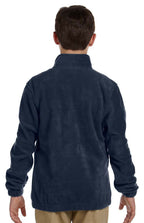 Youth 8 oz Full-Zip Fleece - SAFETY YELLOW - S(D0102H76TDJ)