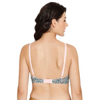 Rosaline by Zivame Womens Polyester Cotton Padded Wired Casual 3/4Th Coverage T-Shirt Bra
