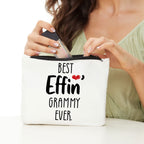 JIUWEIHU Best Effin Grammy ever Grammy Gift, Grandma Gifts, Funny Grandma Birthday Gifts, New Grandma Announcement Idea New Gran