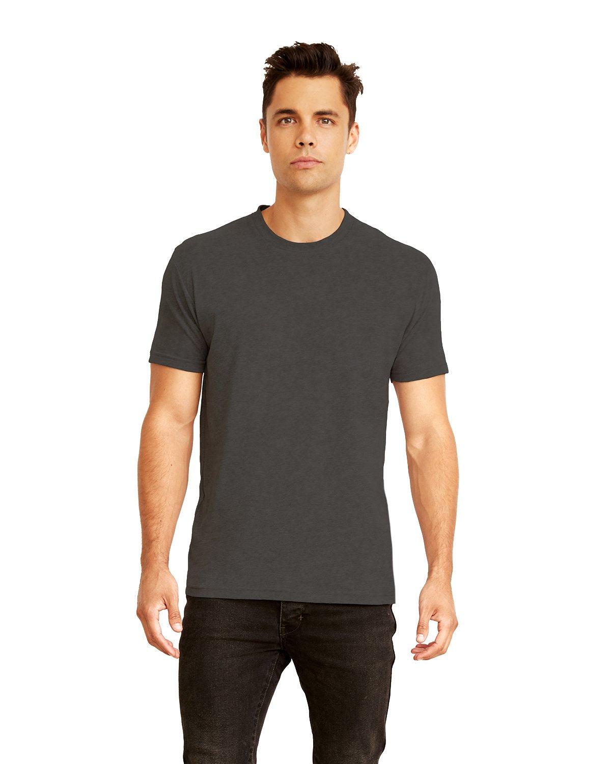 Mens Sueded crew - BLAcK - 3XL(D0102H7N5M2)
