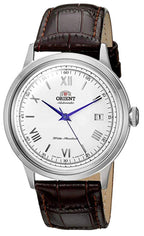 Orient '2nd Gen. Bambino Ver. 2' Contemporary Classic Dress Watch for Men, Japanese Automatic Stainless Steel Mens Watch with Le