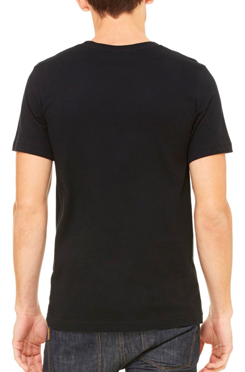Mens Jersey Short-Sleeve Pocket T-Shirt - BLAcK - S(D0102H7W3SP)