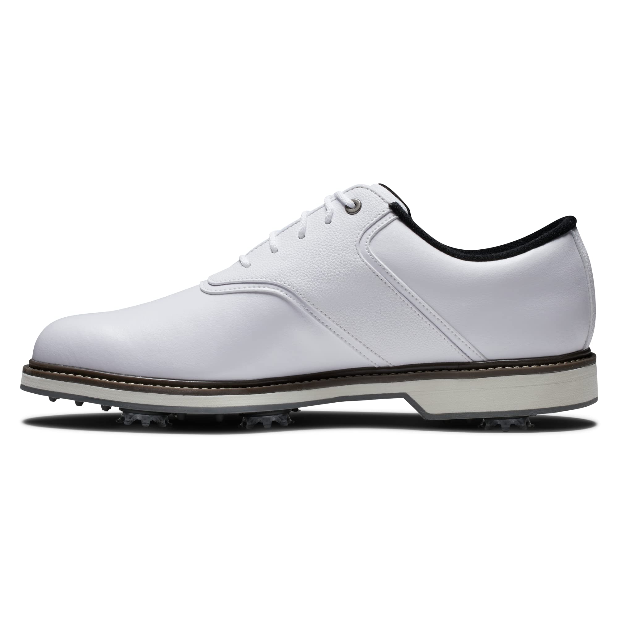 FootJoy Men's FJ Originals Golf Shoe, White/White, 8.5 Wide