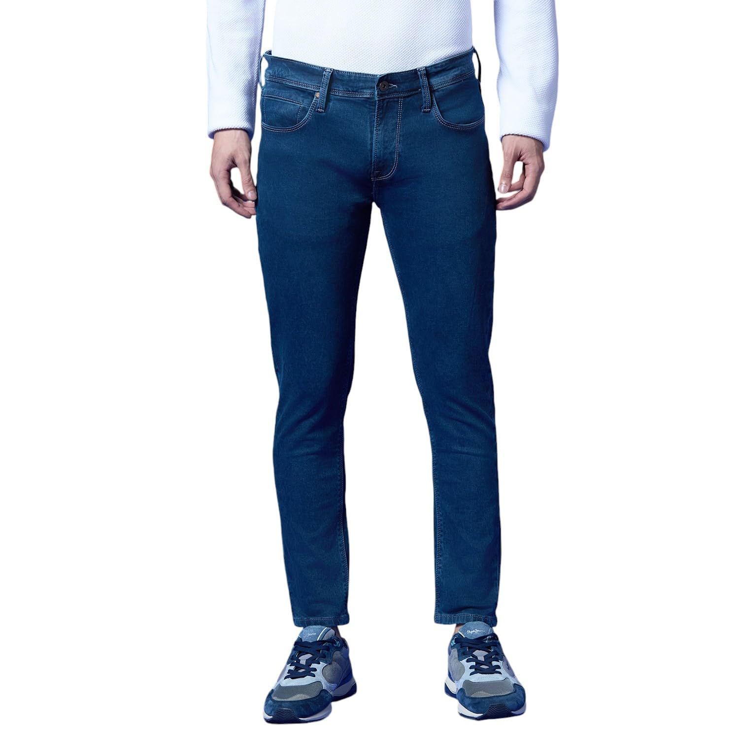 Oliver Blue Mid Rise Ankle Jeans