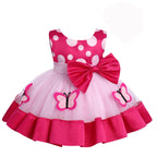 Newborn Toddler Baby Girl Princess Dress Cake Smash Birthday Tutu Dress+Headband Outfits Halloween Christmas Baptism Party