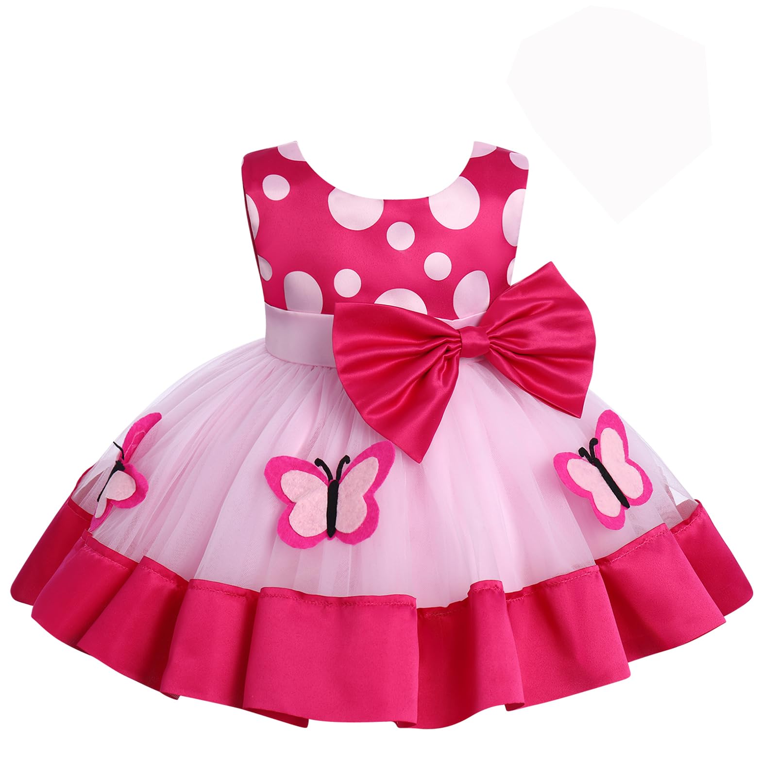 Newborn Toddler Baby Girl Princess Dress Cake Smash Birthday Tutu Dress+Headband Outfits Halloween Christmas Baptism Party