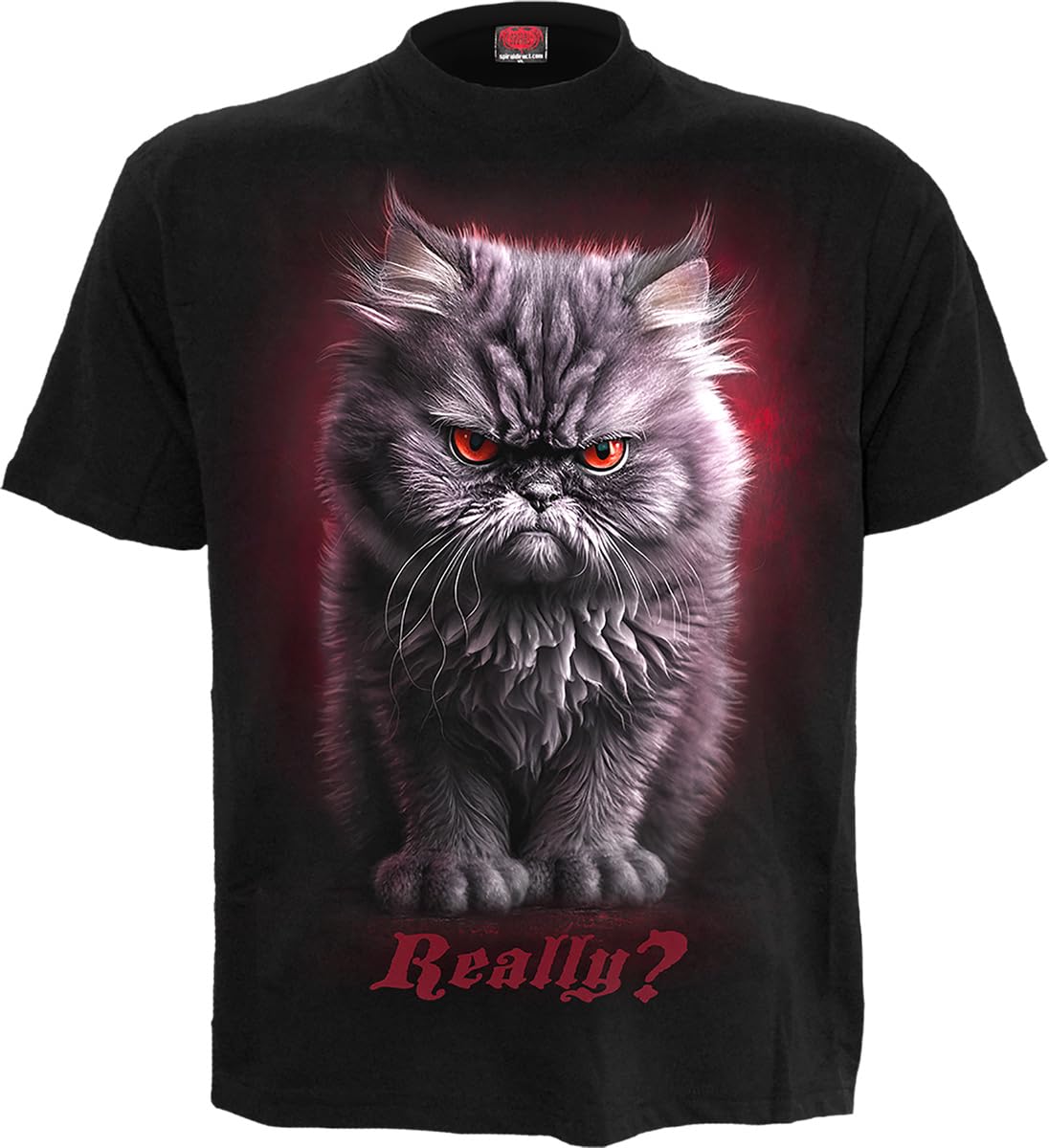 Spiral - Anger Management - Front Print T-Shirt Black - 3XL