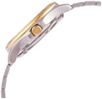 Seiko Mens SNKK94 Two Tone Stainless Steel Analog with White Dial Watch