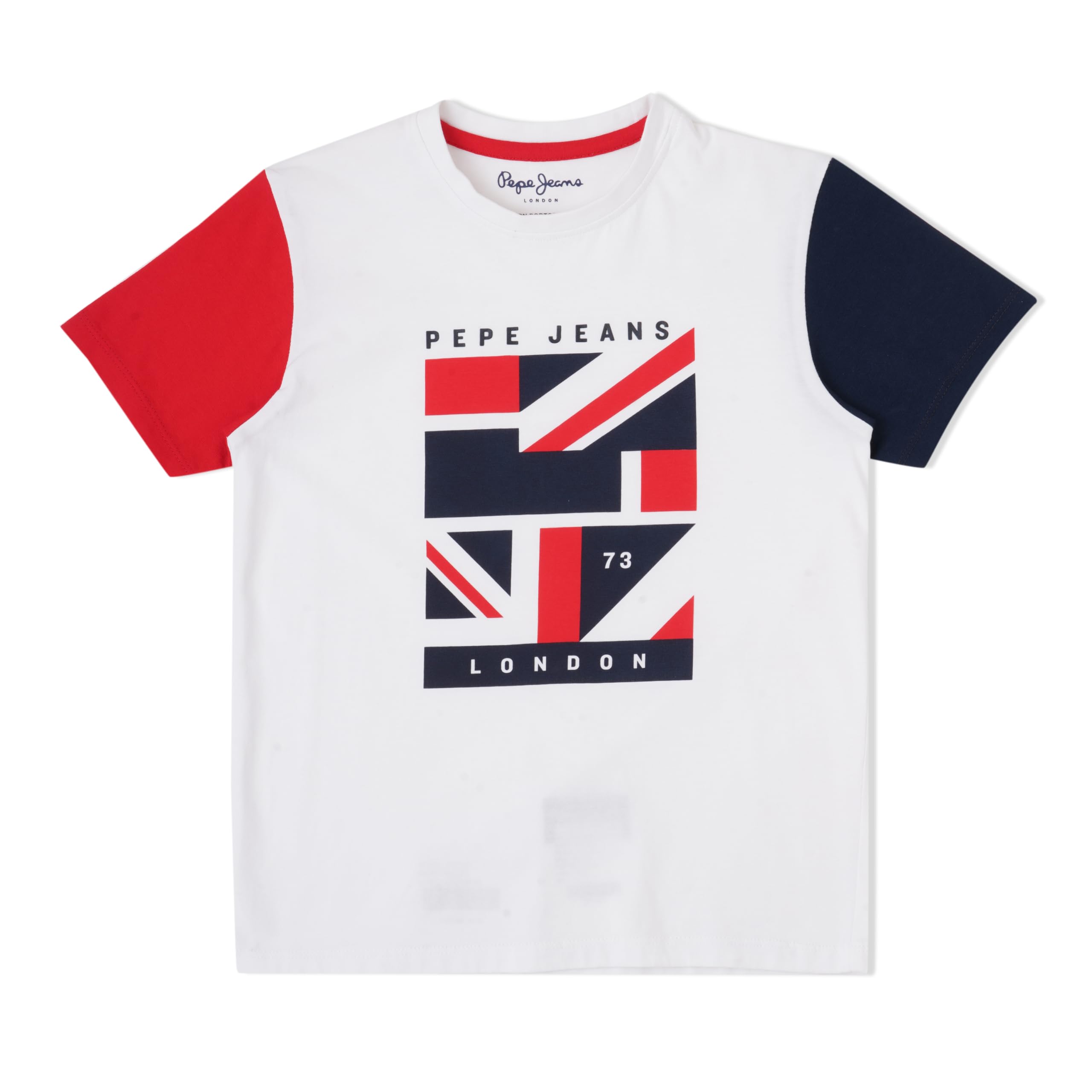 Pepe Jeans BoyS Regular Fit T-Shirt (Pb5036298008_White