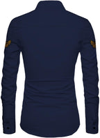 Kadiyu Double Pocket MenS Casual Shirt - Regular Fit, Solid Spread Collar, Versatile Everyday Wear, Comfortable And Stylish Desi