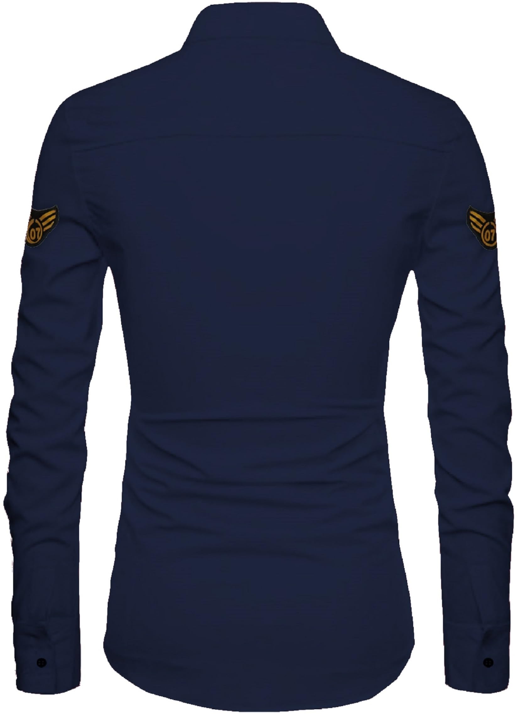 Kadiyu Double Pocket MenS Casual Shirt - Regular Fit, Solid Spread Collar, Versatile Everyday Wear, Comfortable And Stylish Desi