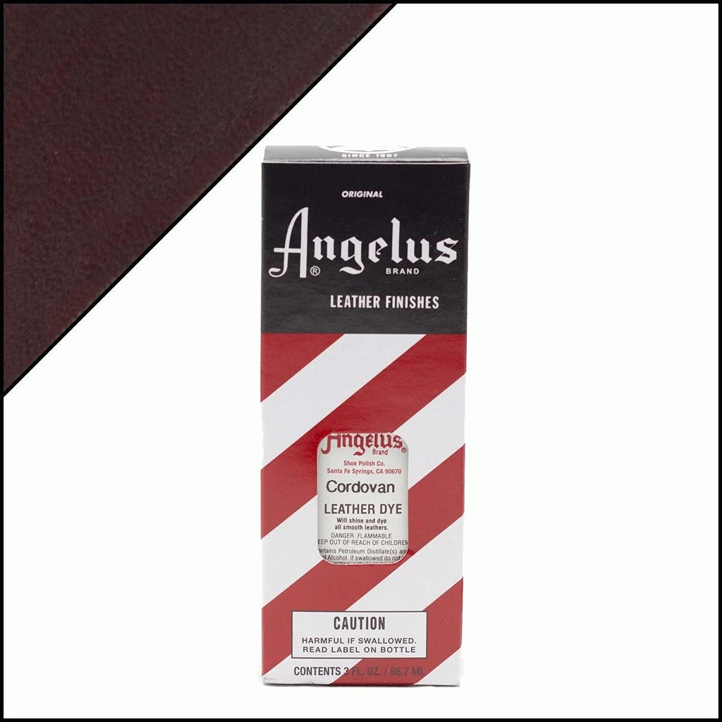 Angelus Leather Dye, 3 oz, Cordovan 3 Fl Oz
