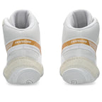 ASICS Men's Snapdown 4 Wrestling Shoes, 12, White/Pure Gold
