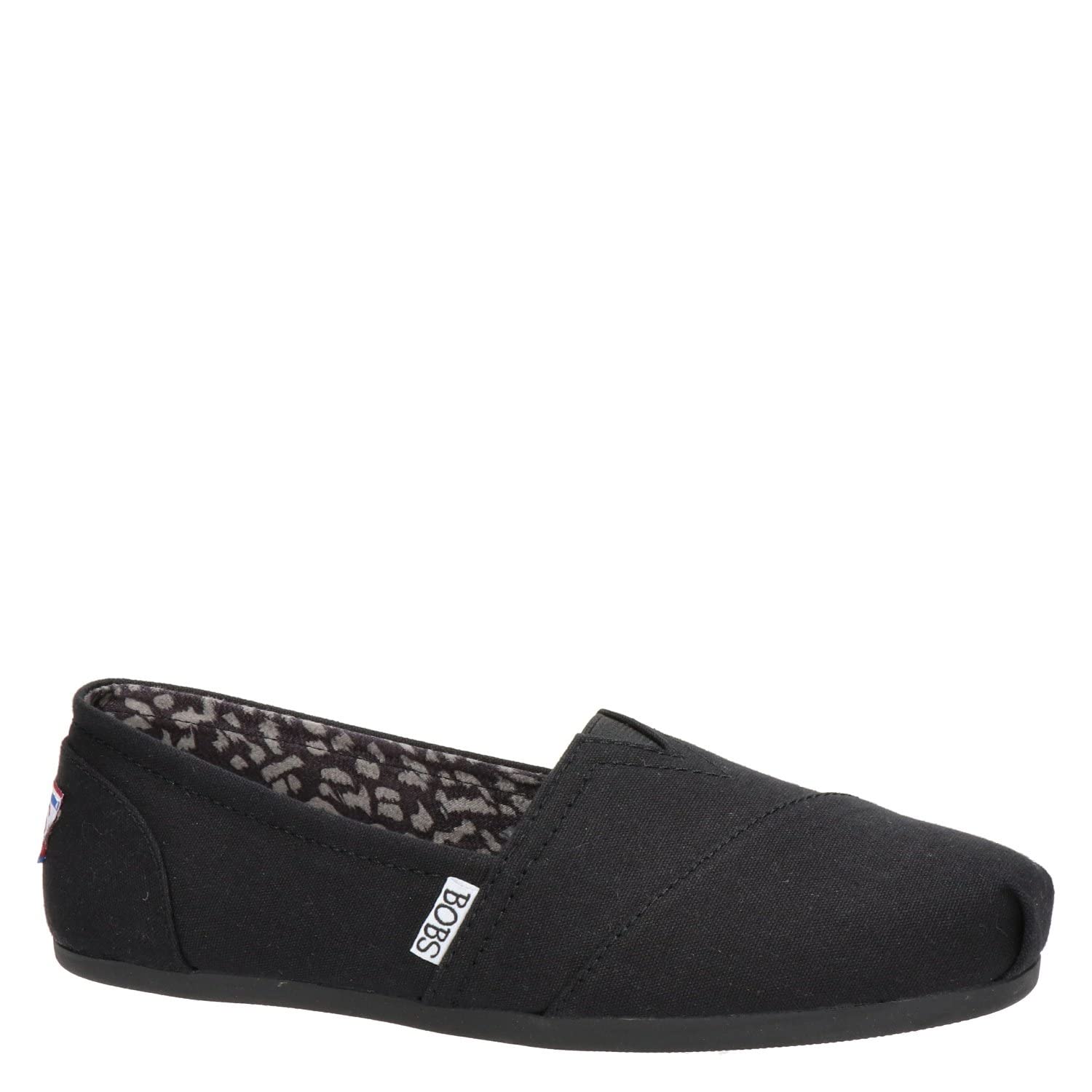Skechers Women's Plush-Peace and Love Ballet Flat, Black, 9