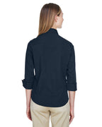 Ladies Perfect Fit34-Sleeve Stretch Poplin Blouse - LIME - S(D0102H7YE18)
