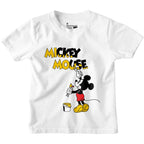 Bon Organik Boys Regular Fit T-Shirt (BON11017_White