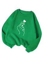 Kotty Women Full Sleeve Round Neck Printed Sweatshirt