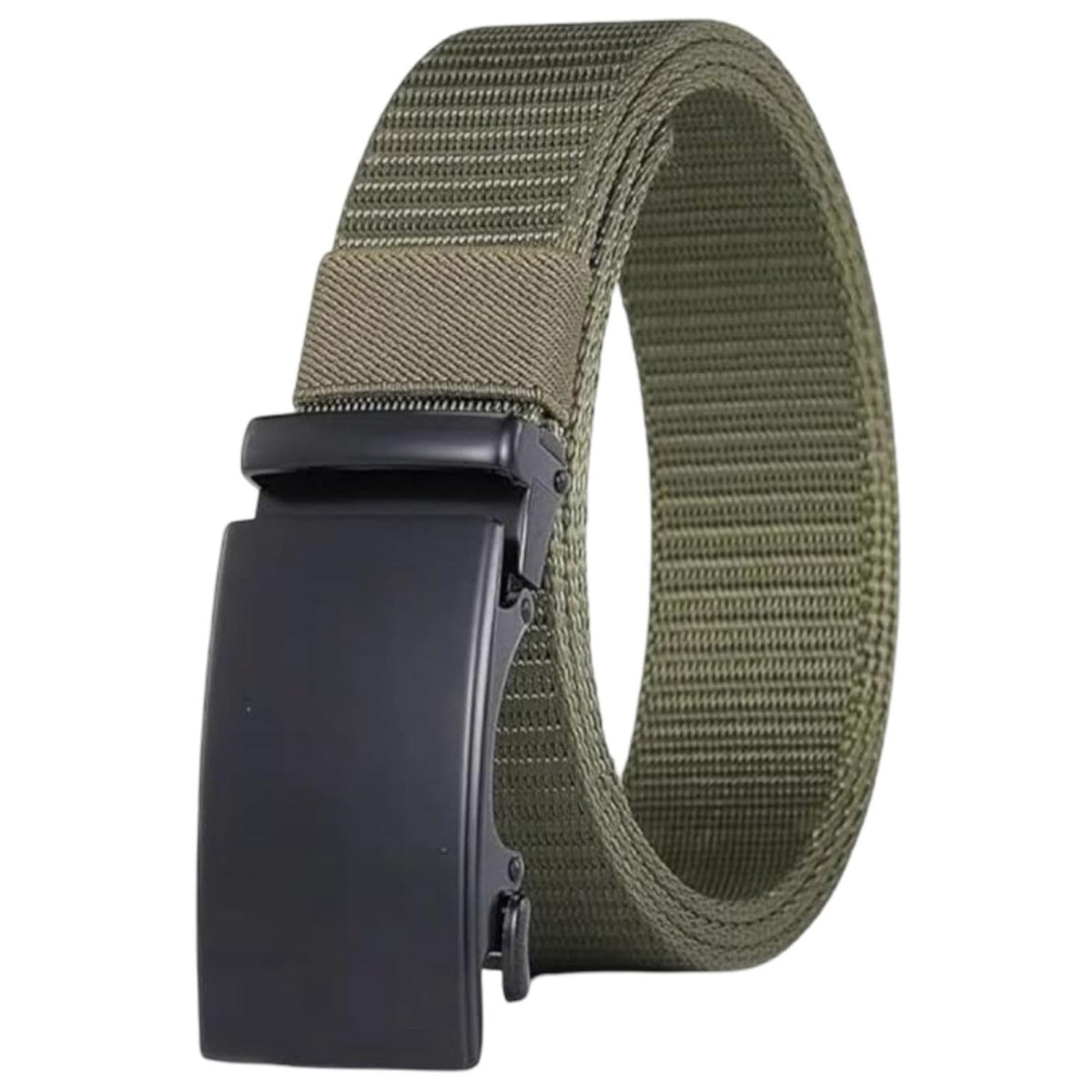 Niddleman Autolock Nylon MenS Belt | Breathable, Adjustable, NoHole Tactical Style Belt | Durable & Washable Waist Belt  Fits 36