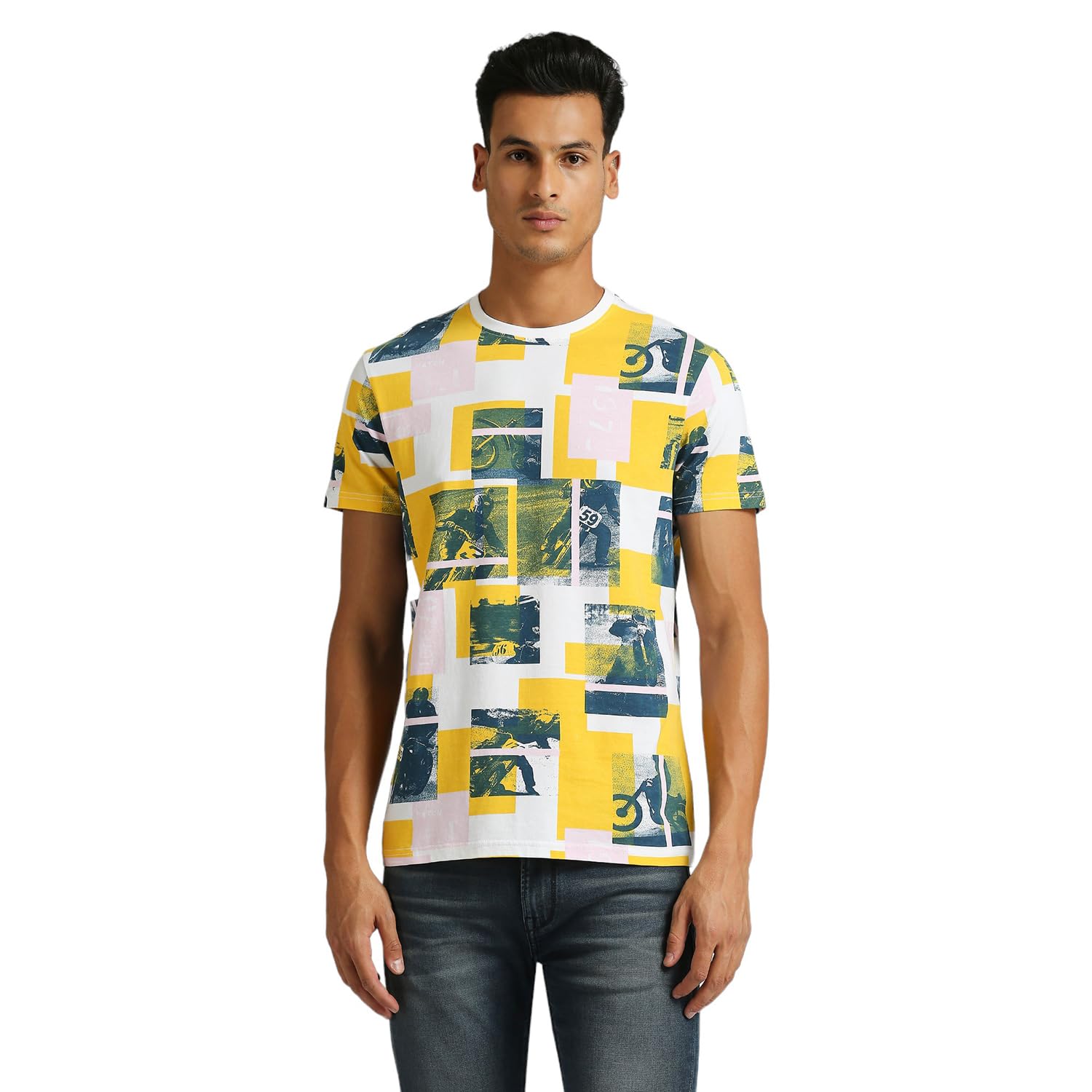 Pepe Jeans MenS Slim Fit T-Shirt (Pm509535_White