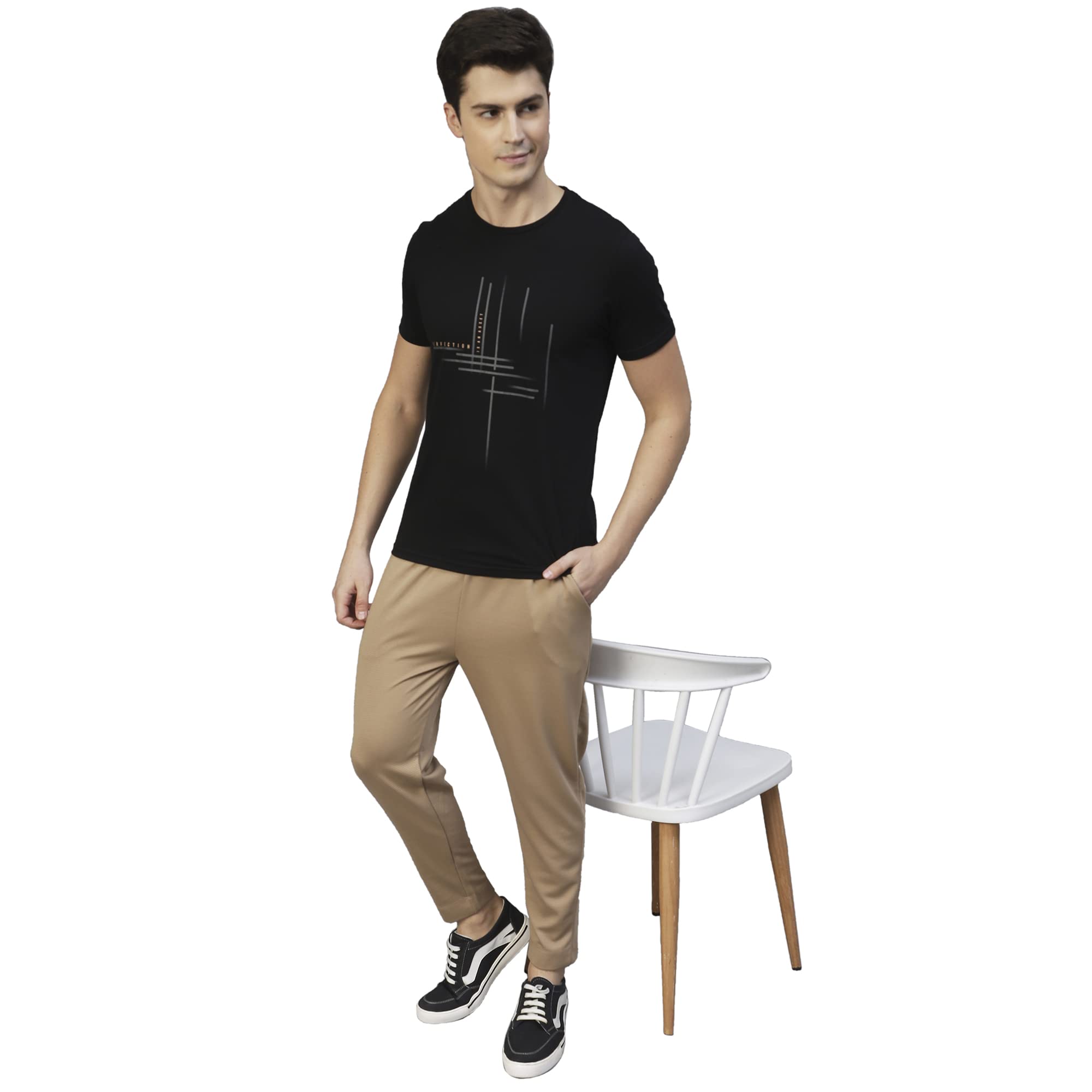 Rigo Printed Cotton Jogger Pants for Men | Regular Fit Track Pant for Men | Jogger Track Pant for Men | Lower for Men Idol for G