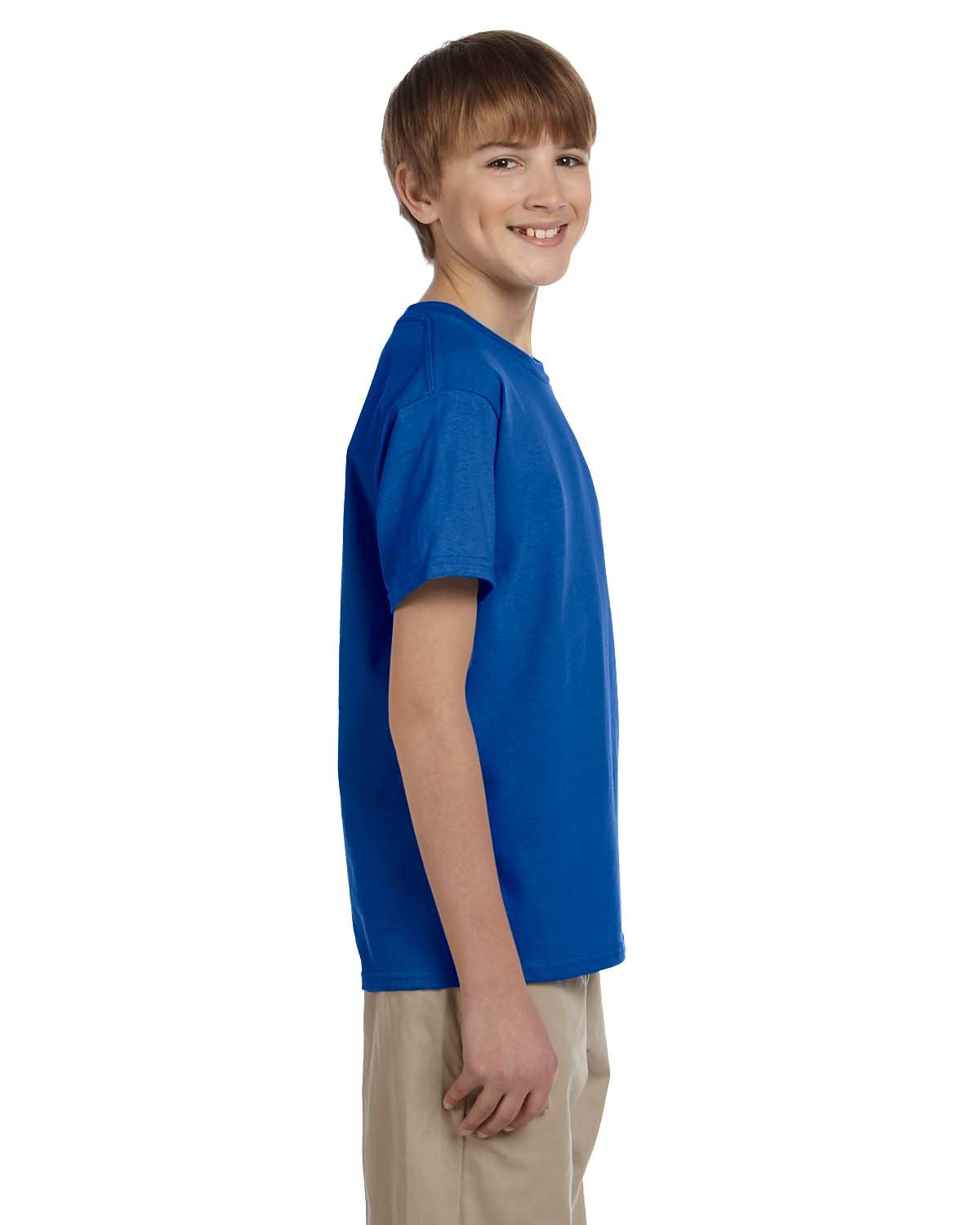 Youth HD cottonT-Shirt - WHITE - XS(D0102H7DN4X)