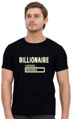 Uniplanet Store MenS Cotton Blend T Shirt With Round Neck Half Sleeves Graphic Printed Regular Fit And Standard Length Black