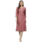 Stylum Women'S Rayon Straight Kurta (Toruwine48_Wine, 4Xl)