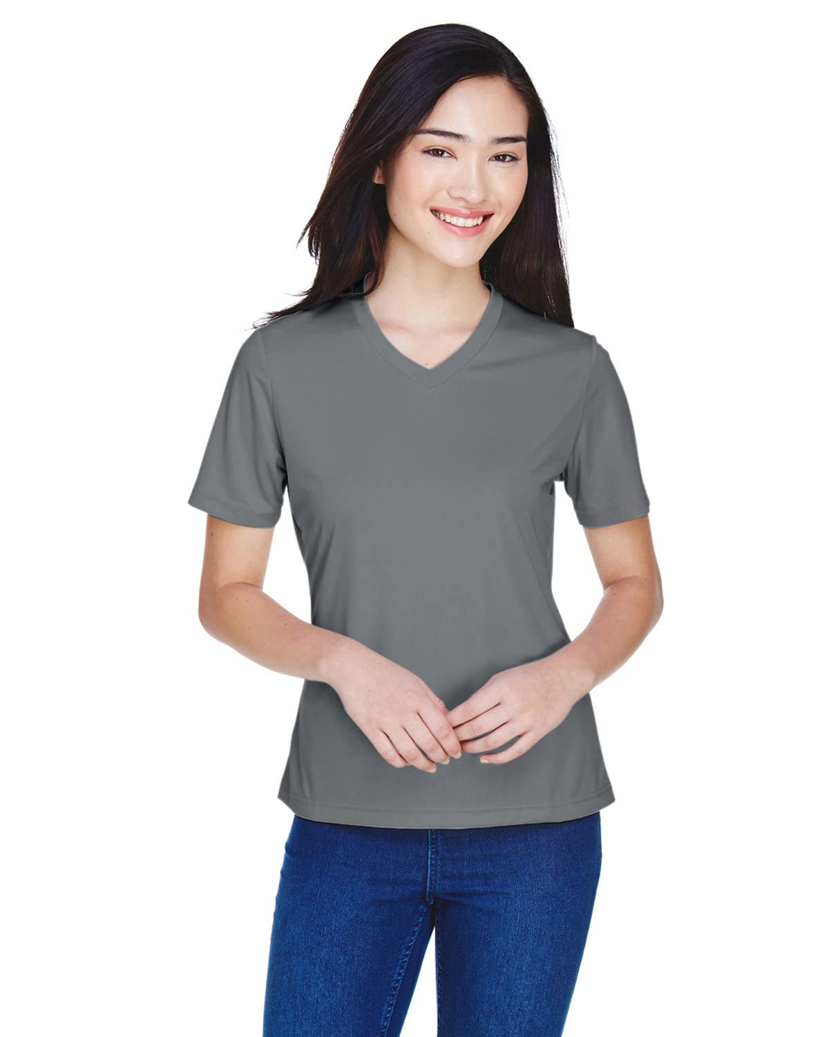 Ladies Zone Performance T-Shirt - WHITE - XS(D0102H7NB3X)