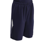 Champro Pivot Reversible Polyester Basketball Short, Youth Medium, Navy, White
