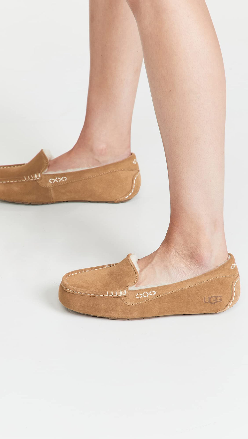 UGG Women's Ansley Slipper, Chestnut, 07