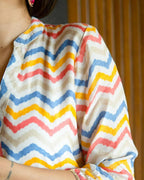 Yashika Women Kurta Set: Sizzle With Ethnic Flair! Make Heads Turn With Our Vibrant Cotton Blend Printed Kurti Pant Sets!