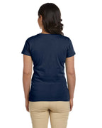 Ladies 44 oz 100% Organic cotton classic Short-Sleeve T-Shirt - BLAcK - S(D0102H7ZQKX)