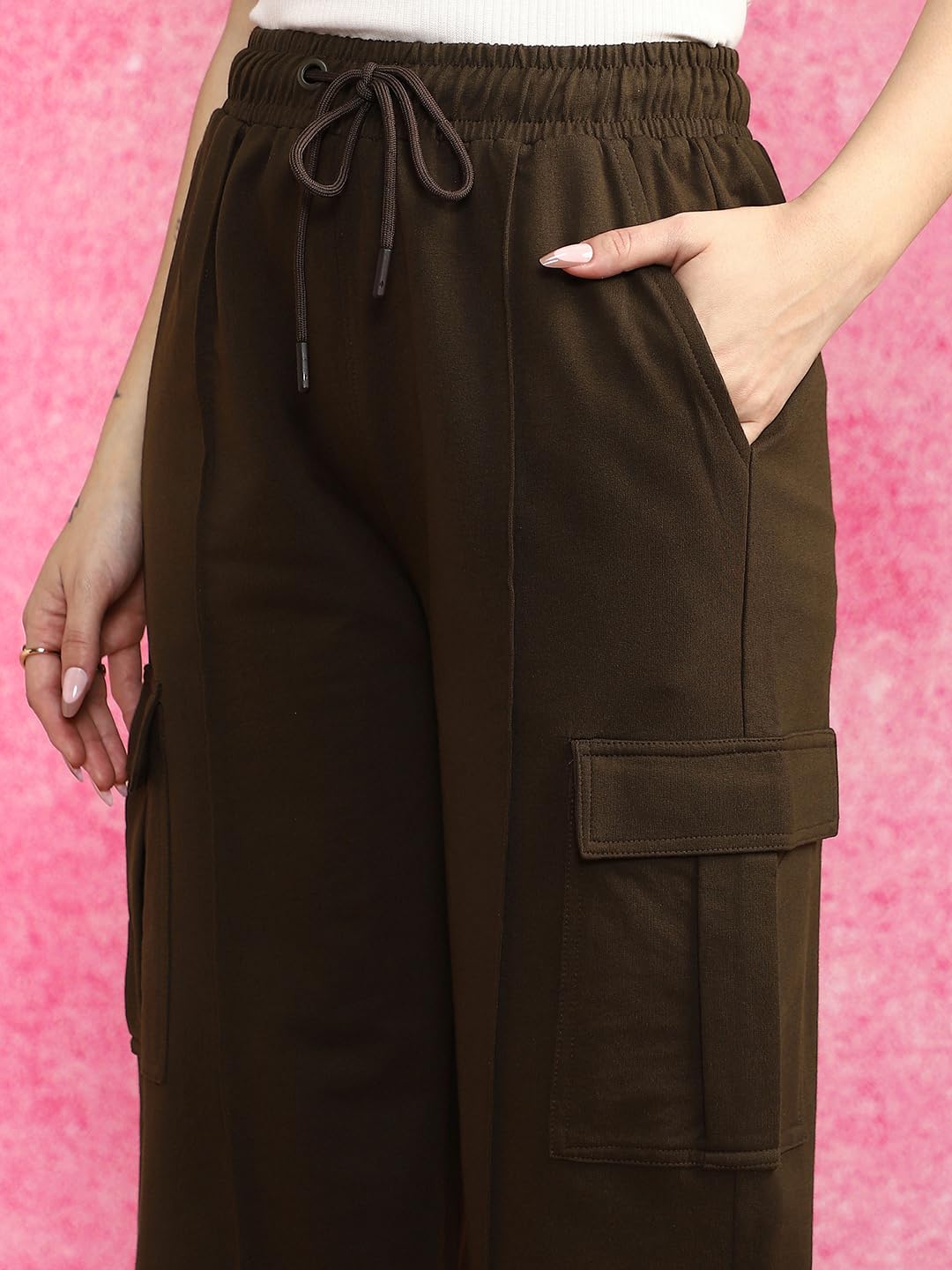 Juneberry WomenS Oversized Joggers | Relaxed Comfortable Bottoms For Travel, Gym & Casual Wear | Trendy Stylish Joggers | Availa