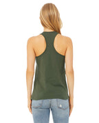 Ladies Jersey Racerback Tank - WHITE - S(D0102H7KEHJ)