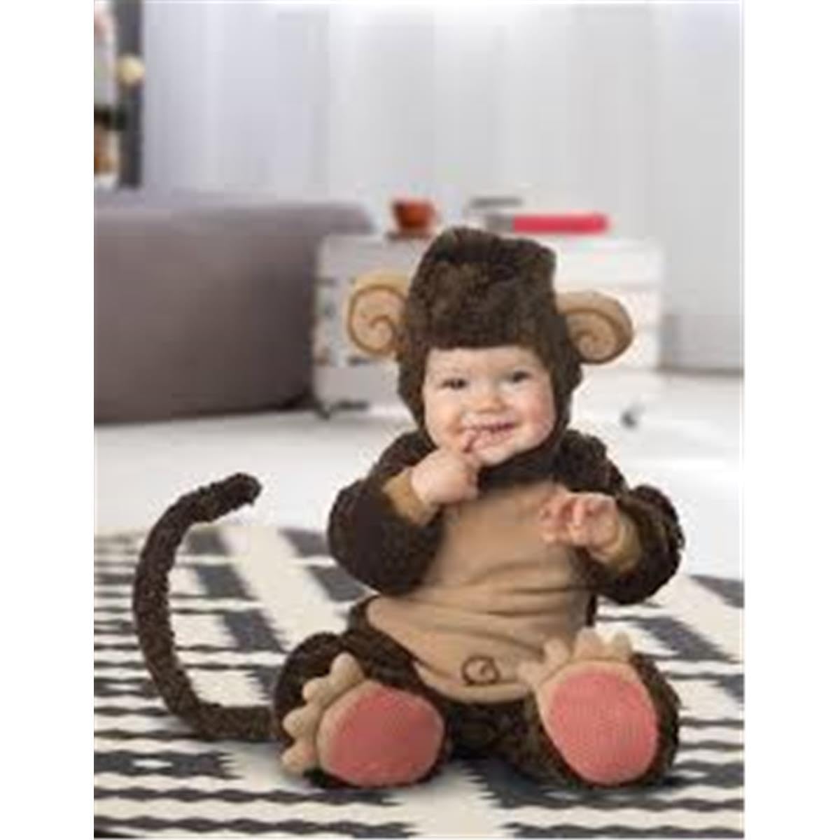Infant Sweet Little Monkey Costume  0-6 Month