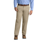 Red Kap mens Stain Resistant, Flat Front Work Utility Pants, Khaki, 44W x 32L US