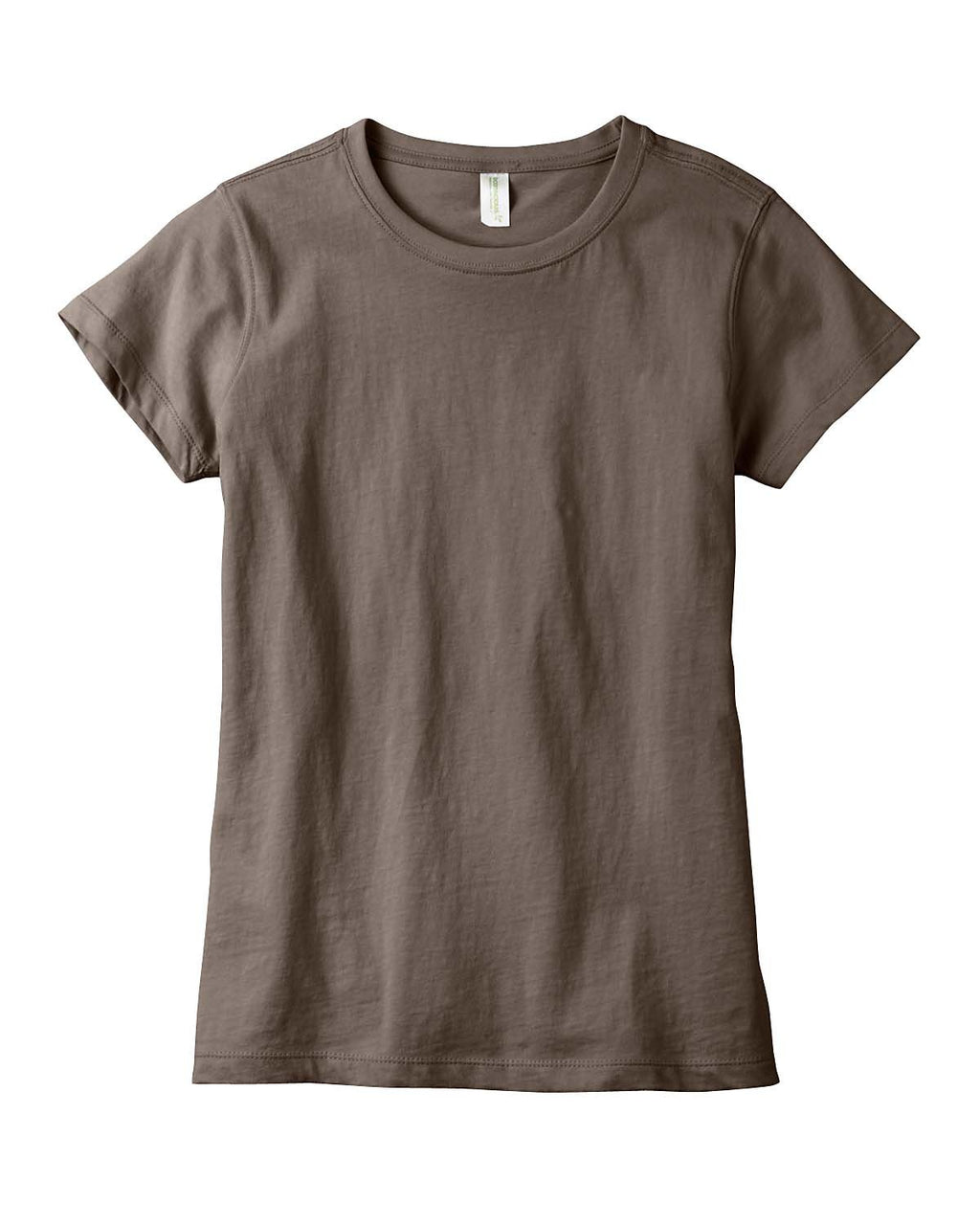 Ladies 44 oz 100% Organic cotton classic Short-Sleeve T-Shirt - BLAcK - S(D0102H7ZQWP)