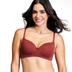 Nykd (Nyb198 Cotton Lightly Padded & Non Wired T-Shirt Bra For Women | Medium Coverage Bra With Soft Detachable Straps | Ideal F