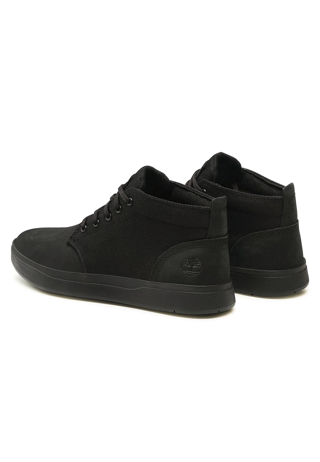 Timberland Men's Davis Square Chukka Shoe, Blackout Nubuck, 10