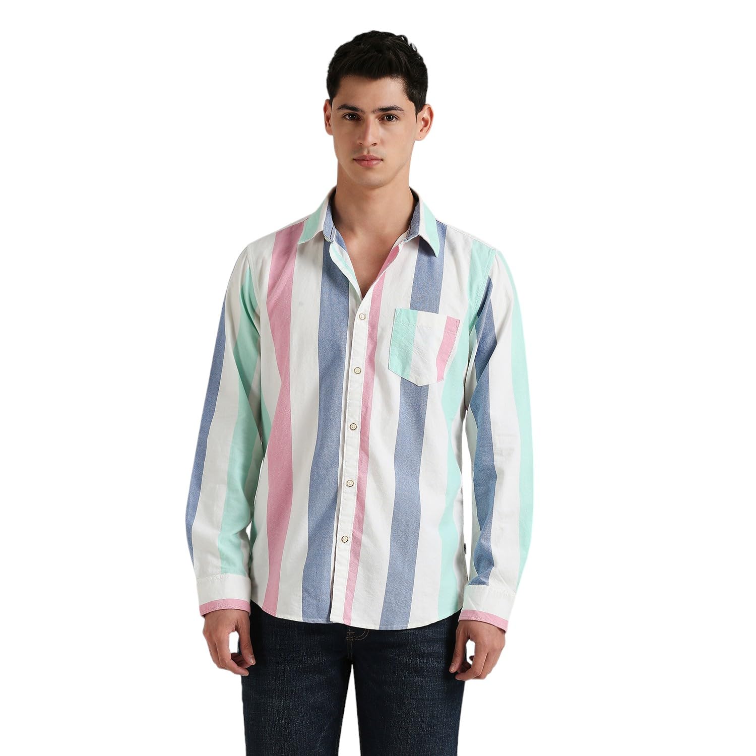 Pepe Jeans Dimm Y/D Stripe Shirt White