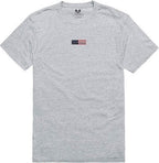 Relaxed Graphic T, US Flag 1, H.Grey, L