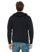 Unisex Sponge Fleece Full-Zip Hooded Sweatshirt - ASPHALT - 2XL(D0102H7WDY6)
